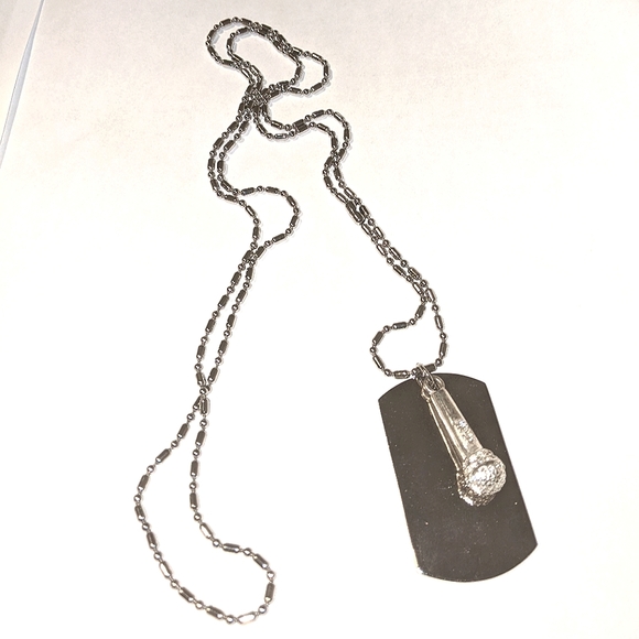 3/$15 Men's Army Tag and Pendant Chain set - Picture 1 of 5